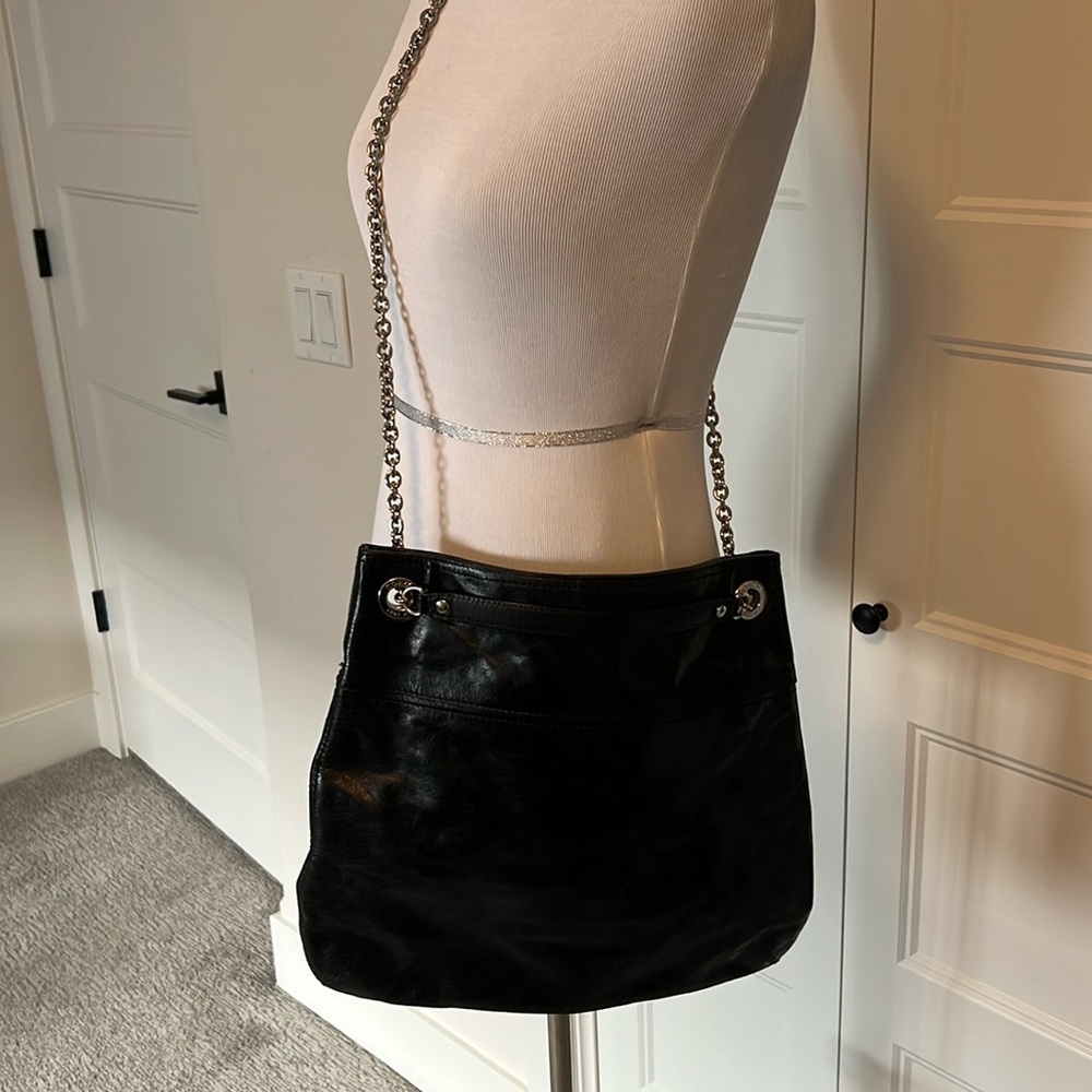 COACH Black Leather Handbag